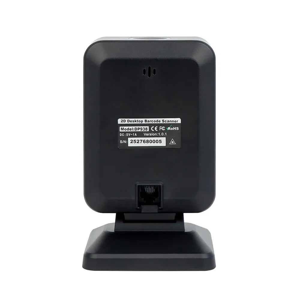 Leshine 1.3MP HD Camera Wired Barcode Scanner 1D 2D QR Code Desktop Barcode Reader for Supermarkets for PC Laptop Window POS