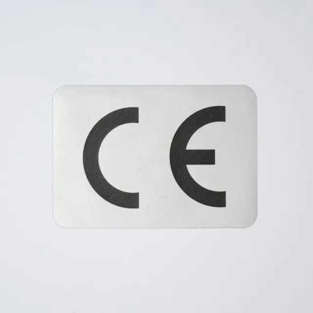 CE Certified Heat-Resistant Industrial Label Sticker Set with 3M Adhesive - Angle/Detail 1