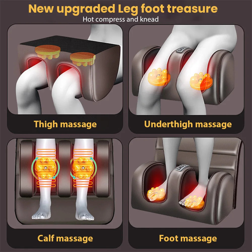 Full Body Massage Mattress with Lumbar Traction - Tidesmit Relaxation Treatment Tidesmit