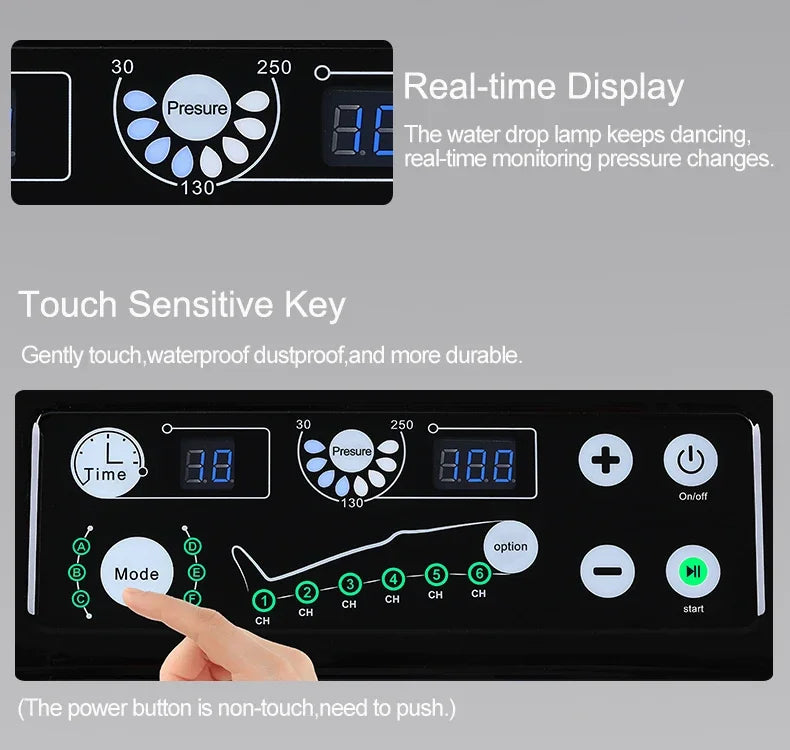 Leg Compression Massager for Circulation and Recovery by Tidesmit Relaxation Treatment Tidesmit