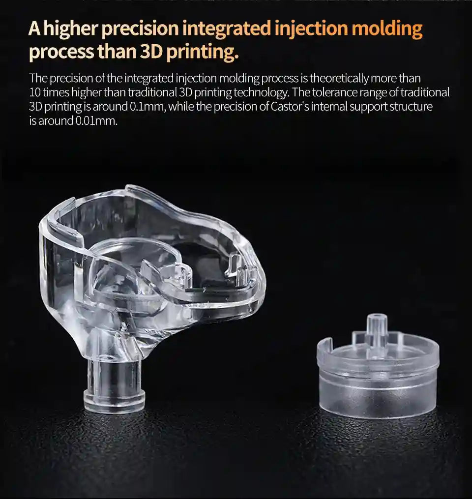 KZ Castor Tunable HiFi In-Ear Monitors | Dual-Driver Studio Precision Tidesmit