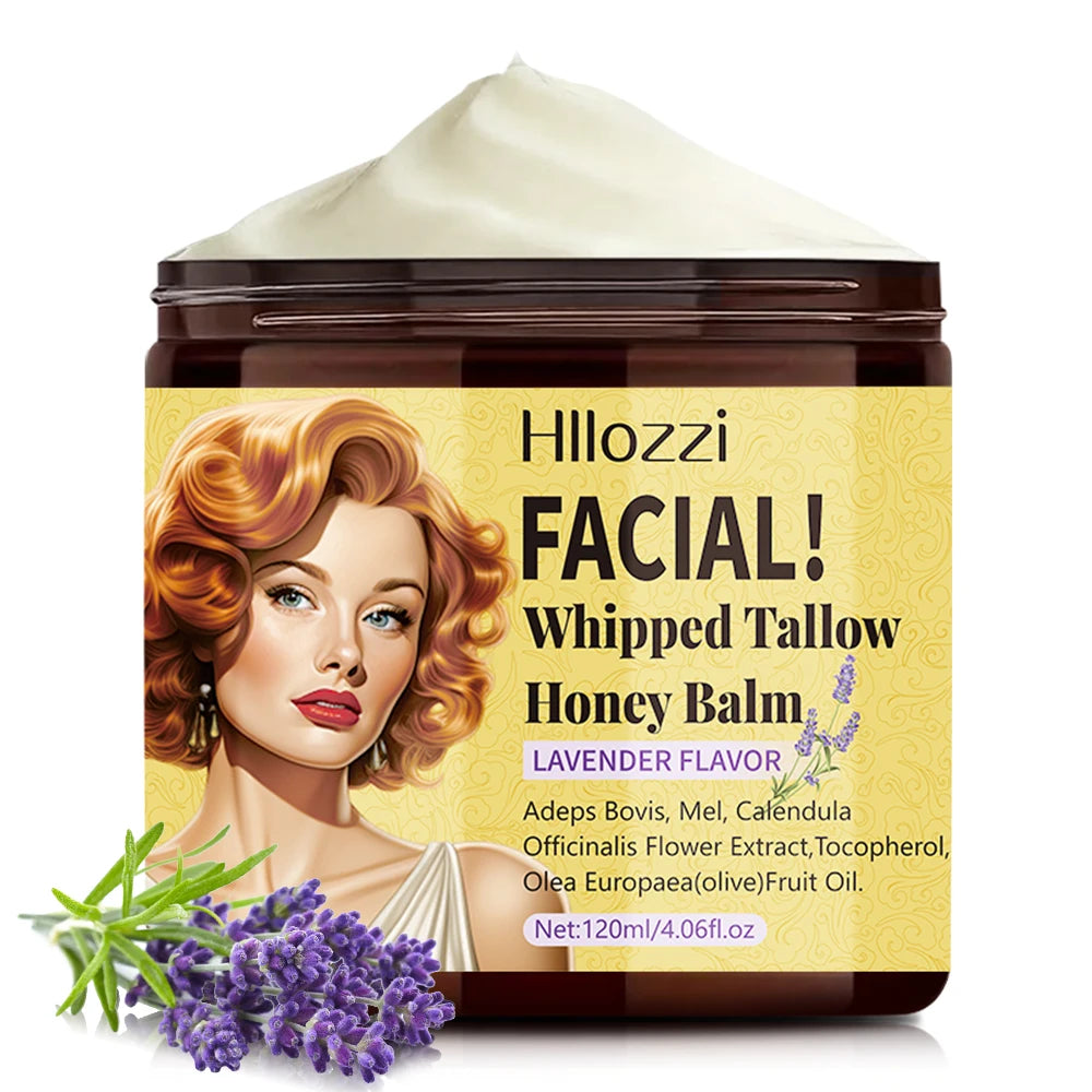 Whipped Tallow Cream, Moisturizing Face and Body Lotion, Skin Care, Lip Balm, Moisturizing,