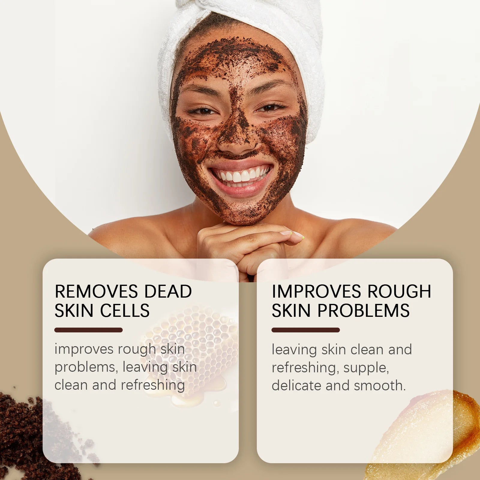 Face Exfoliating Scrub for Acne - Deep Pore Cleansing & Brightening Scrubs Treatments Tidesmit