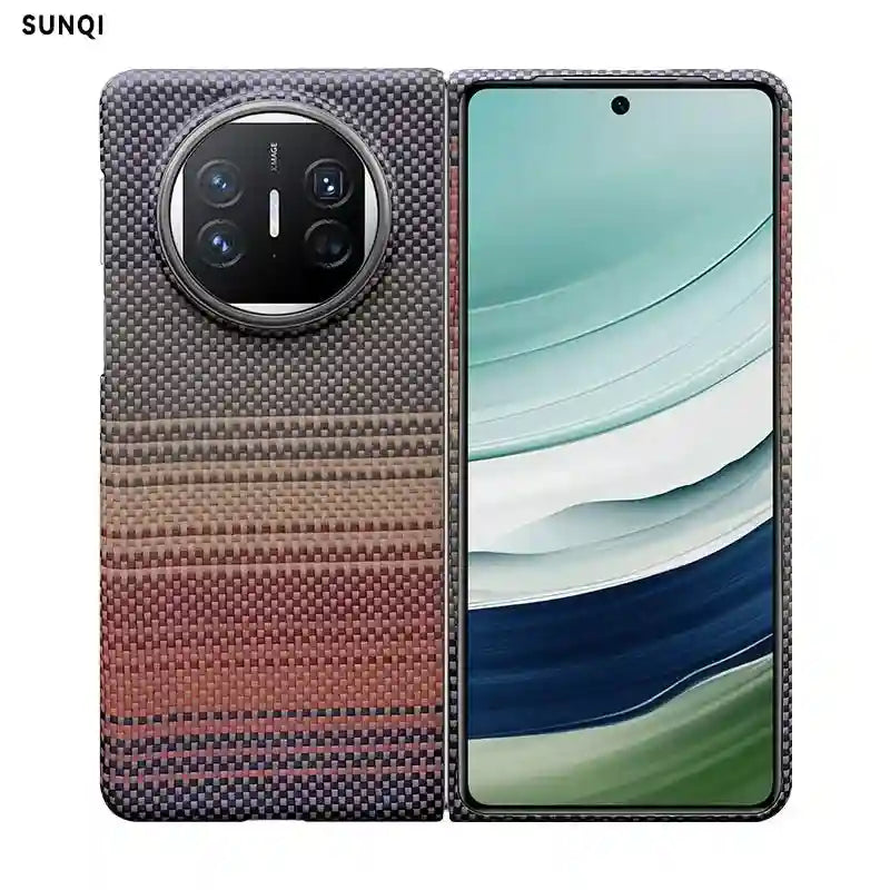 Huawei X5 X6 Carbon Fiber MagSafe Case - Slim Military-Grade Metal Frame Tidesmit