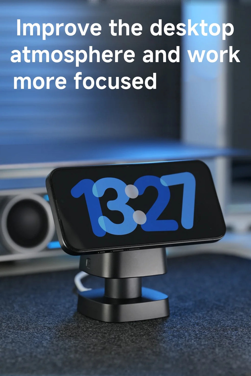 3-in-1 Magnetic Wireless Charger: Qi Certified Multi-Device Station Tidesmit