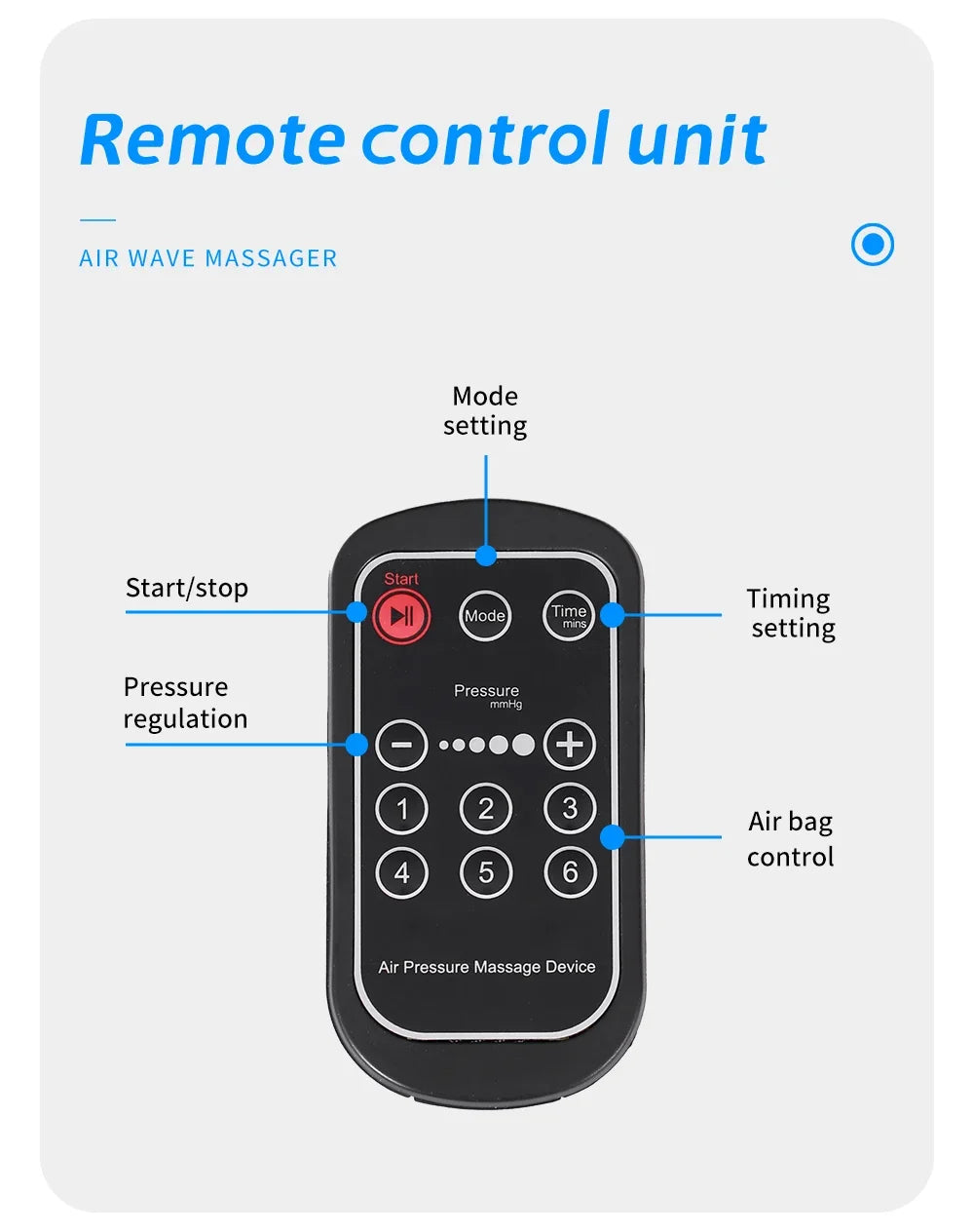 Leg Compression Massager for Circulation and Recovery by Tidesmit Relaxation Treatment Tidesmit
