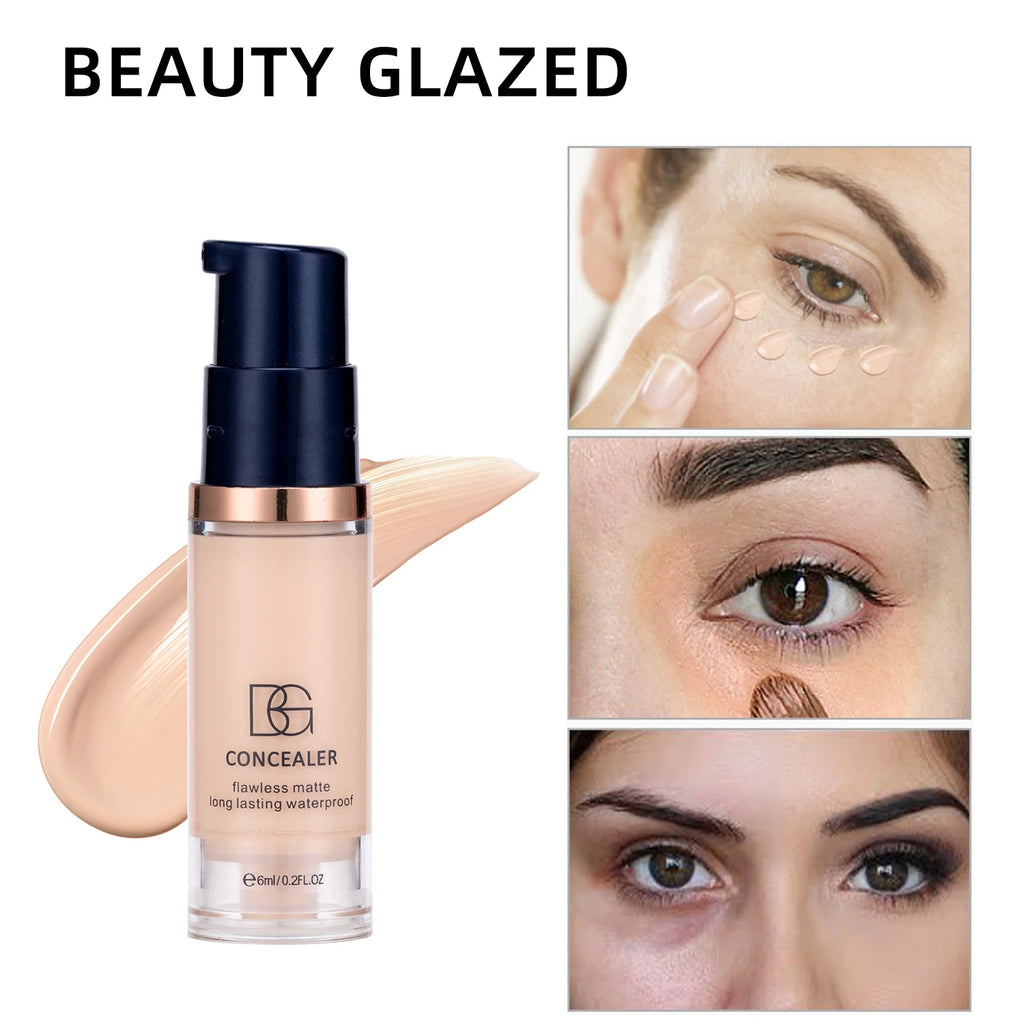 Tidesmit mini matte concealer full coverage liquid foundation showing smooth texture for all skin types