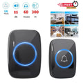 1000ft Wireless Doorbell Waterproof Long Range Battery Operated Cordless Door Bell