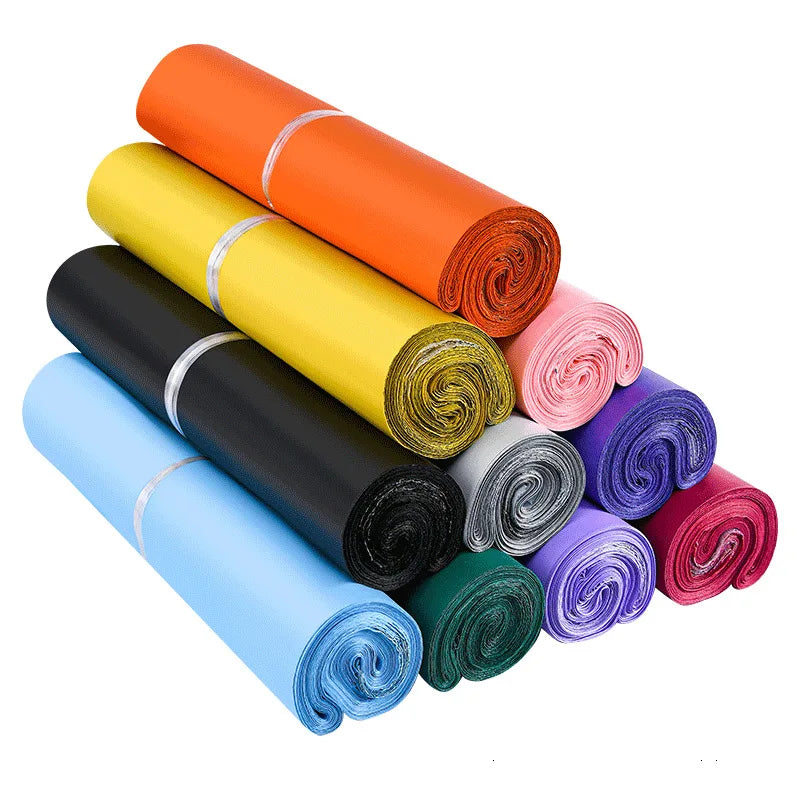 MU Good Quality Express Bags Poly Mailer Bags Waterproof Logistics Parcel Packaging Colored Mail-order Bags