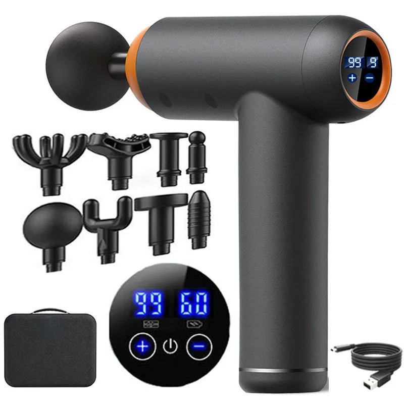 Tidesmit Percussive Therapy Massage Gun - Deep Tissue Muscle Recovery Fascia Gun Tidesmit