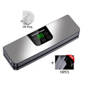 Electric Vacuum Sealer 65KPA Strong Vacuum Food Storage Seal Built-in Cutter 30CM Kitchen Food Sealing Vacuum Packaging Machine