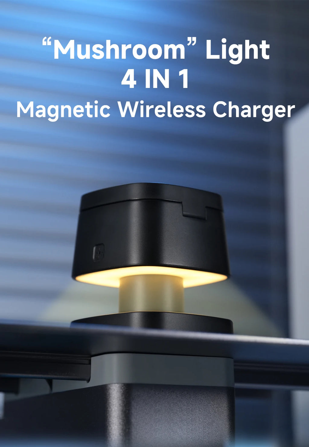 3-in-1 Wireless Charger for iPhone, Apple Watch & AirPods - Qi Certified Tidesmit