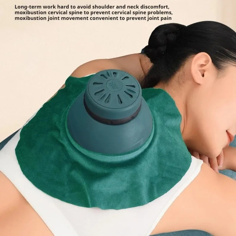 Smokeless Moxibustion Jar: Portable Muscle Relief & Heat Therapy Tool Back Massage Instrument Tidesmit