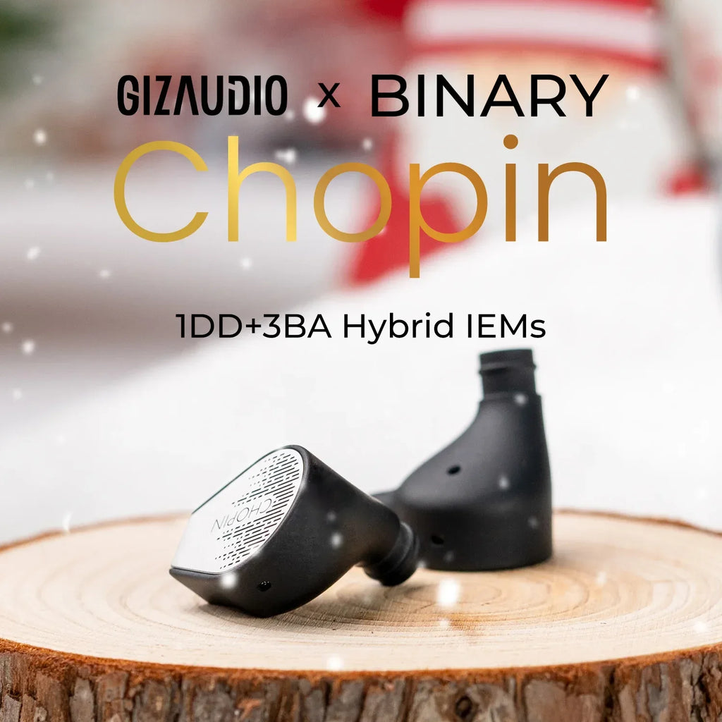 Binary Chopin 1DD+3BA Hybrid HiFi Earphones by Tidesmit Tidesmit