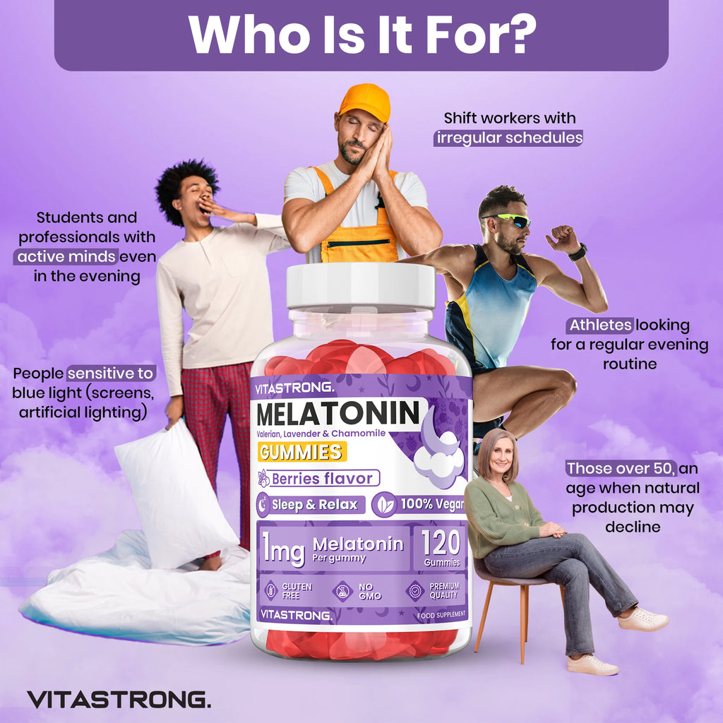 Vitamog Night Support-Melatonin Gummy Candy