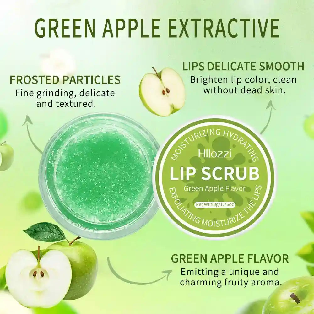 Fruit Lip Scrub Exfoliator - 50g Gentle Moisturizing Lip Treatment Lip Care Tidesmit