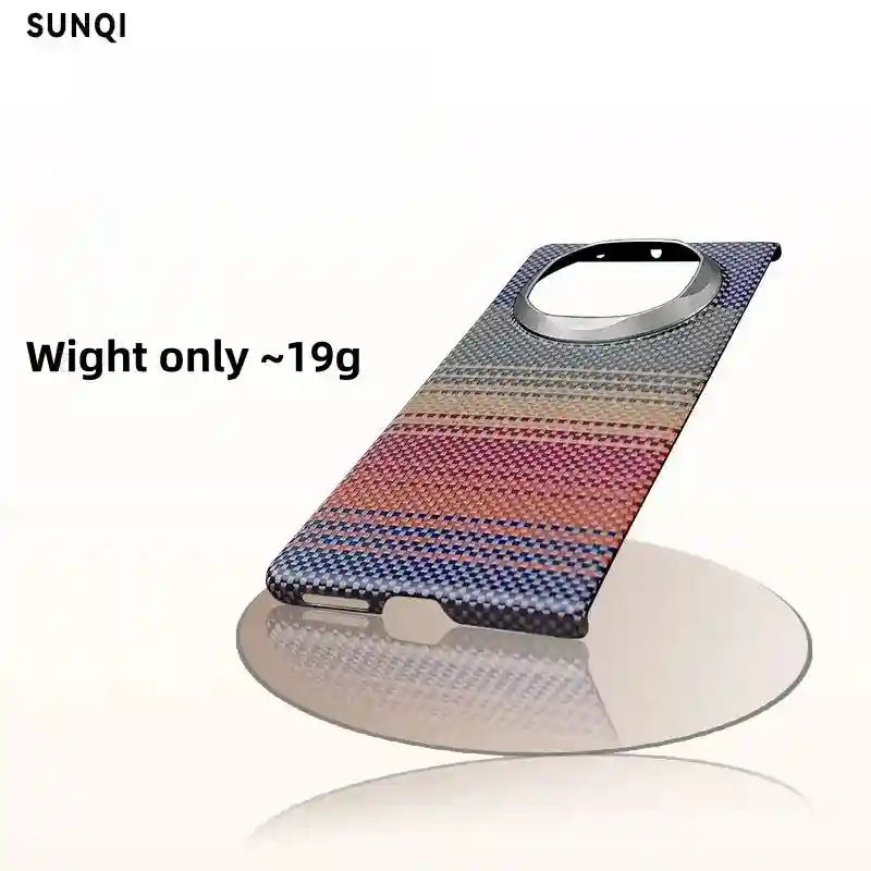 Huawei X5 X6 Carbon Fiber MagSafe Case - Slim Military-Grade Metal Frame Tidesmit