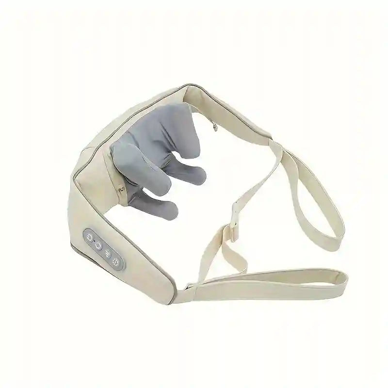 Shiatsu Deep Tissue Neck Massager with Heat Therapy - Tidesmit Ivory Massage Roller Ivory UNITED KINGDOM Tidesmit