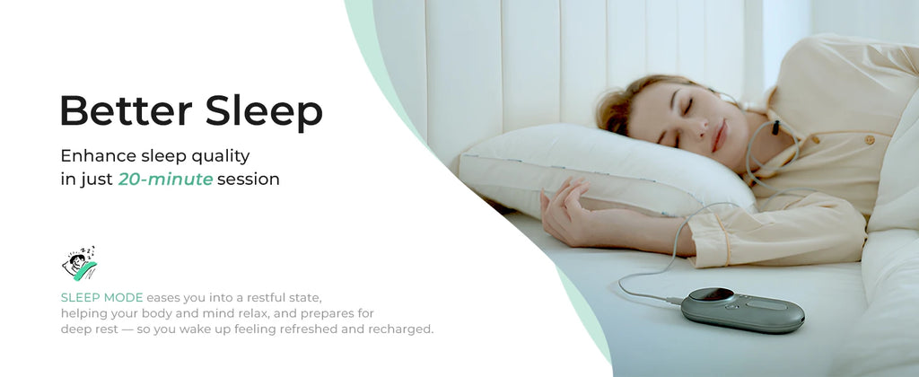 Vagus Nerve Stimulator for Sleep and Anxiety Relief | Tidesmit Relaxation Treatment Tidesmit