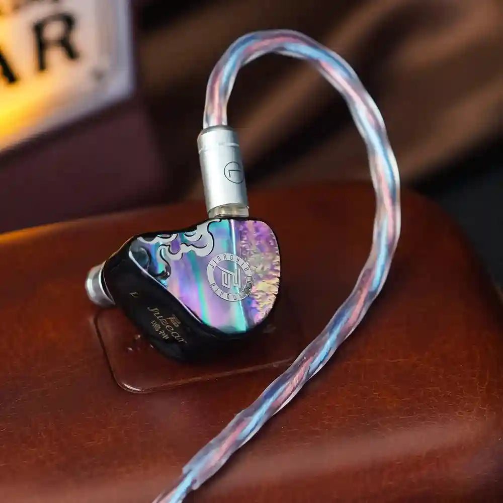 Juzear Defiant Hybrid In-Ear Monitors - 1DD+3BA Pro Studio Audio Tidesmit