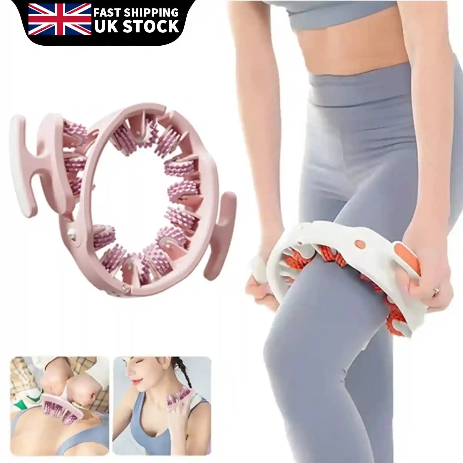 Cellulite Massager Roller | Deep Tissue Muscle Relief Device Massage Roller MULTI UNITED KINGDOM Tidesmit