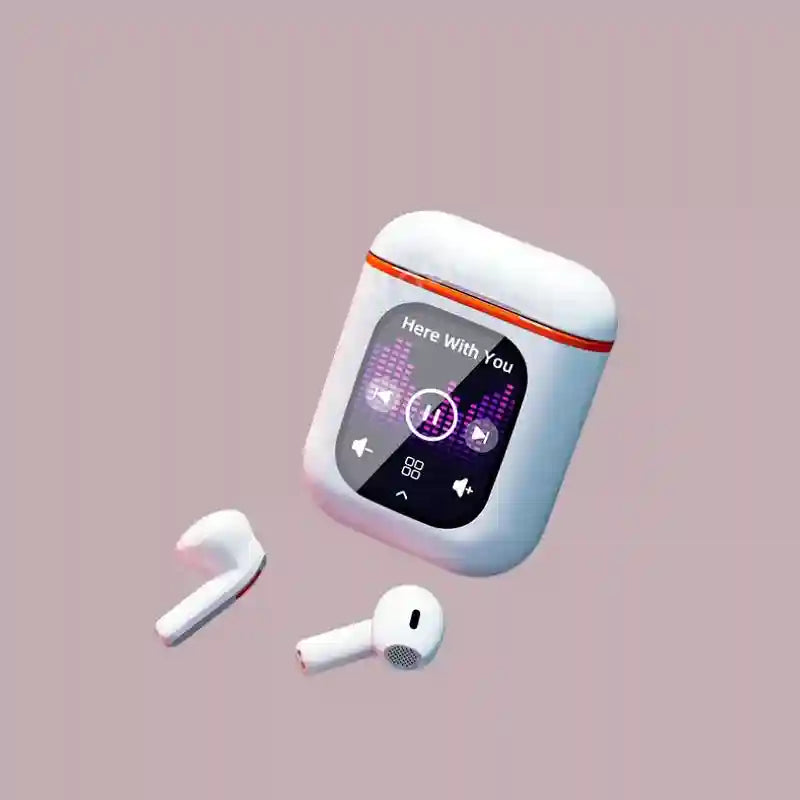 K2 Wireless ANC Earbuds with Touch Screen Case by Tidesmit Tidesmit