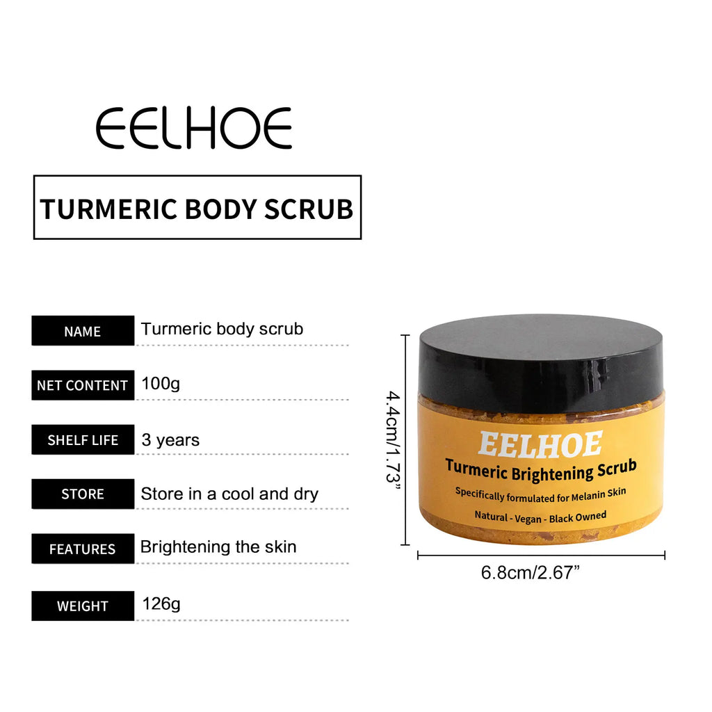 Turmeric Brightening Scrub for Dark Spots - Salon-Quality Glow Treatment Scrubs Treatments Tidesmit