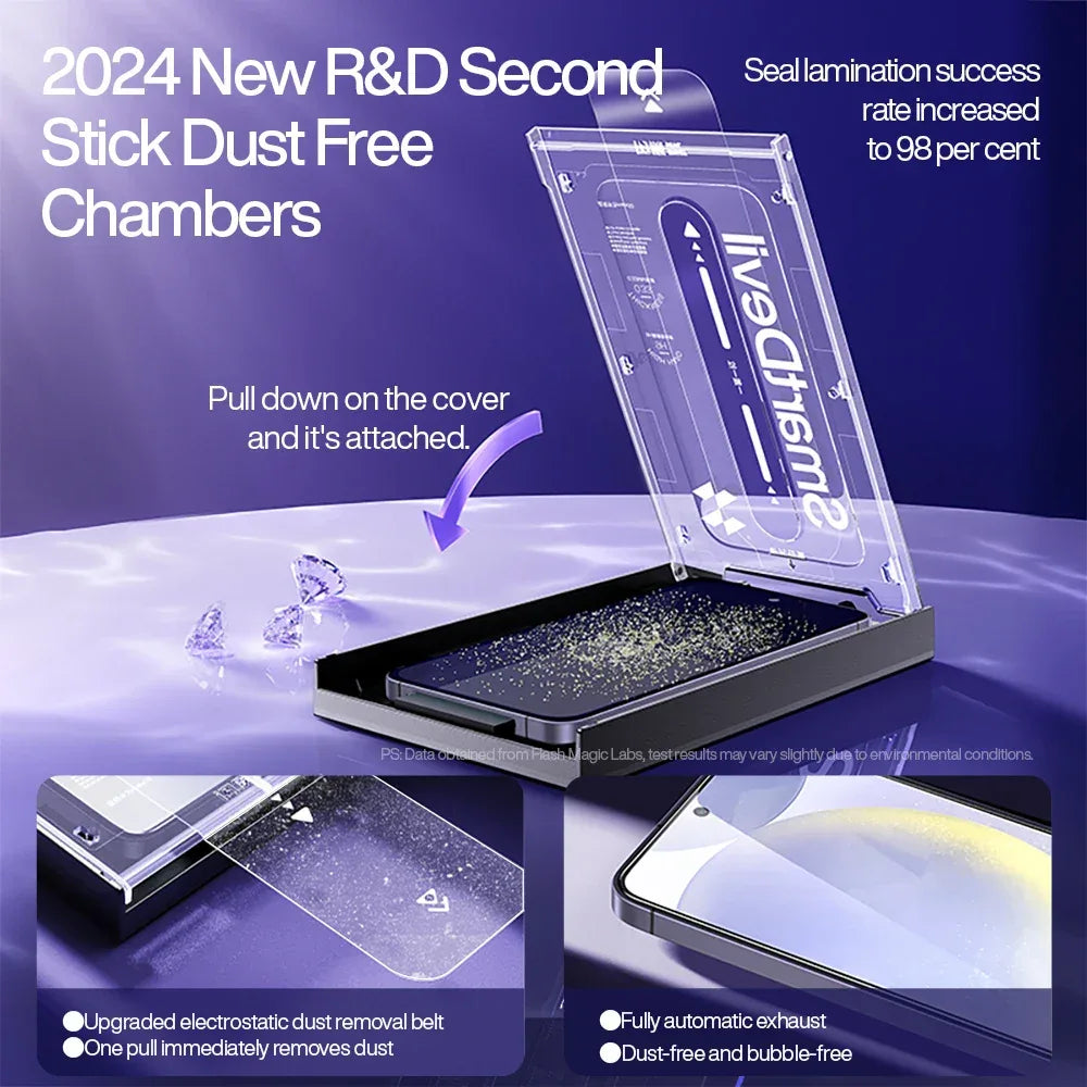 Samsung S25 Ultra Screen Protector | 9H Hardened HD Glass | Tidesmit Tidesmit