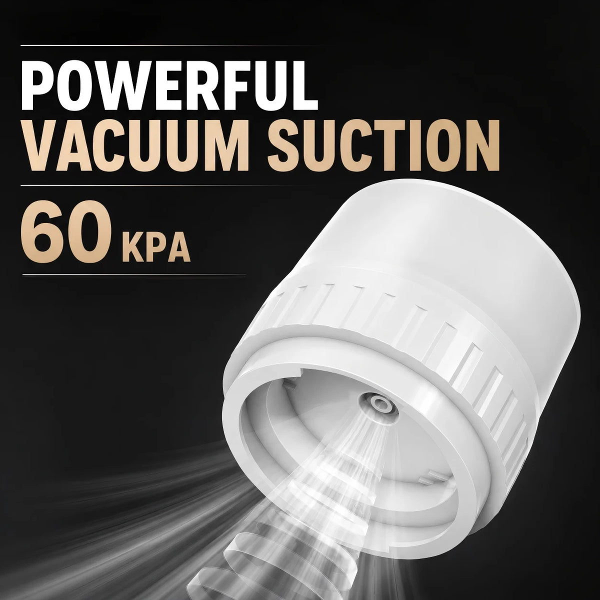 Portable Electric Vacuum Sealer Powerful Air Extraction LED Power Display USB Charging Compatible with Wide-mouth/Regular-mouth Mason Jars