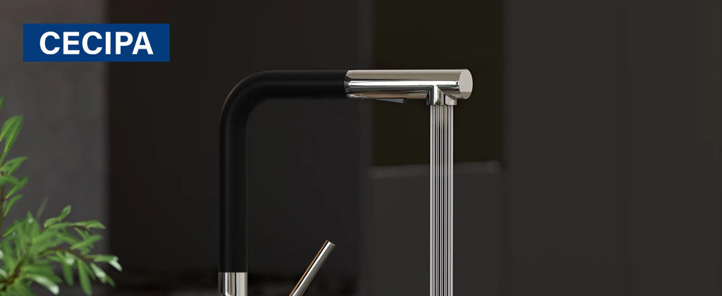 Kitchen Tap Multi-color, L-Shape Pull Down Kitchen Faucet 360 Swivel, 2 Modes Spray Hot Cold Water Mixer, Zinc Alloy Sink Mixer, Easy Install DVGW PEX Hose, Standard G3/8 Modern Home Laundry Colorful Deck Mounted Tap