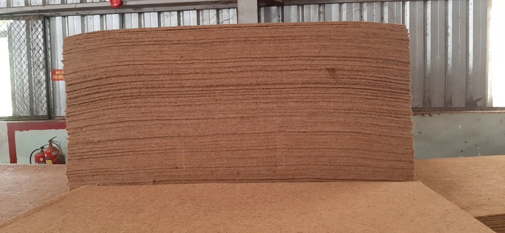 Vietnam Origin 100% Natural Coconut Fiber Bio-Degradable Waterproof Coir Sheet Tape Double Sided Hot Melt Adhesive Pressed Sheet