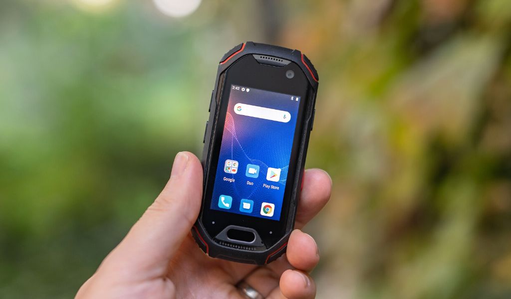 Unihertz Atom, The Smallest 4G Rugged Smartphone in The World, Android 9.0 Pre Unlocked Smart Phone with 4GB RAM and 64GB ROM