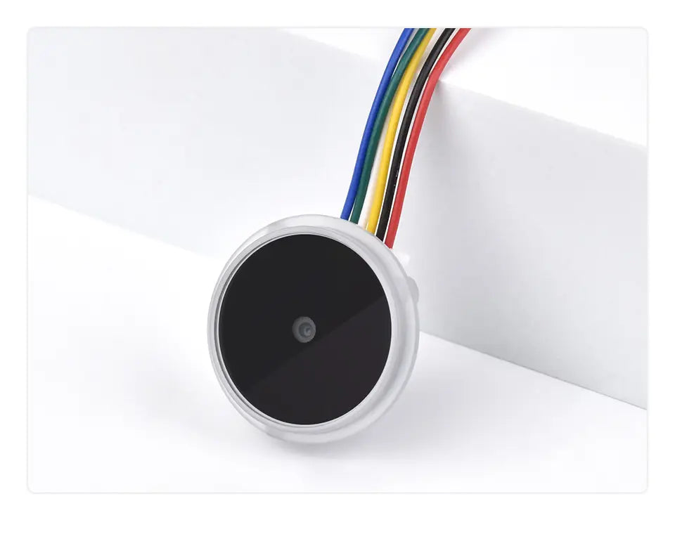 Waveshare Barcode Scanner Module (D),Round 2D Codes,Barcode/QR code Reader, With LED Indicator, Small Size, Easy to Integrate