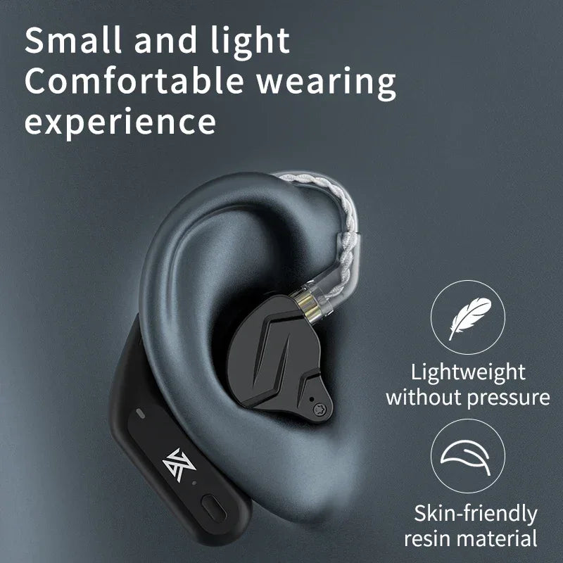 Bluetooth 5.2 Wireless Ear Hooks for KZ Monitors - Tidesmit Tidesmit