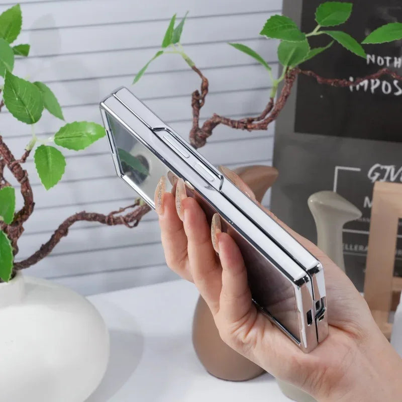 Samsung Z Fold 7 Case with 9H Tempered Glass Screen Protector Tidesmit