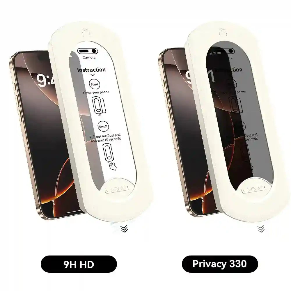 iPhone 16 Screen Protector Tempered Glass | 9H Hardness Case-Friendly Tidesmit