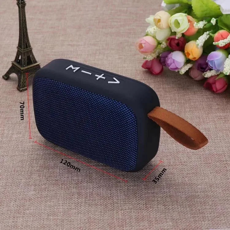 Portable Bluetooth Speaker | Wireless Audio with Deep Bass | Black Plastic My Store