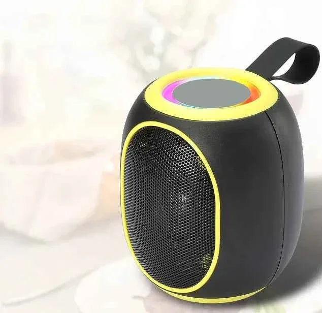 Portable Bluetooth Speaker with RGB Lights & 24H Battery - Metal My Store