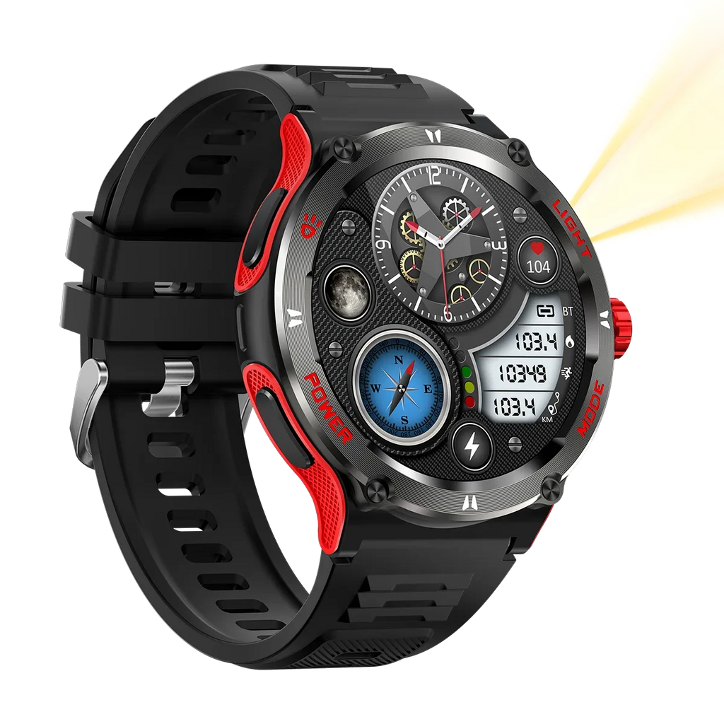 Smartwatch KT76 Waterproof Fitness Tracker with Heart Rate Monitor My Store