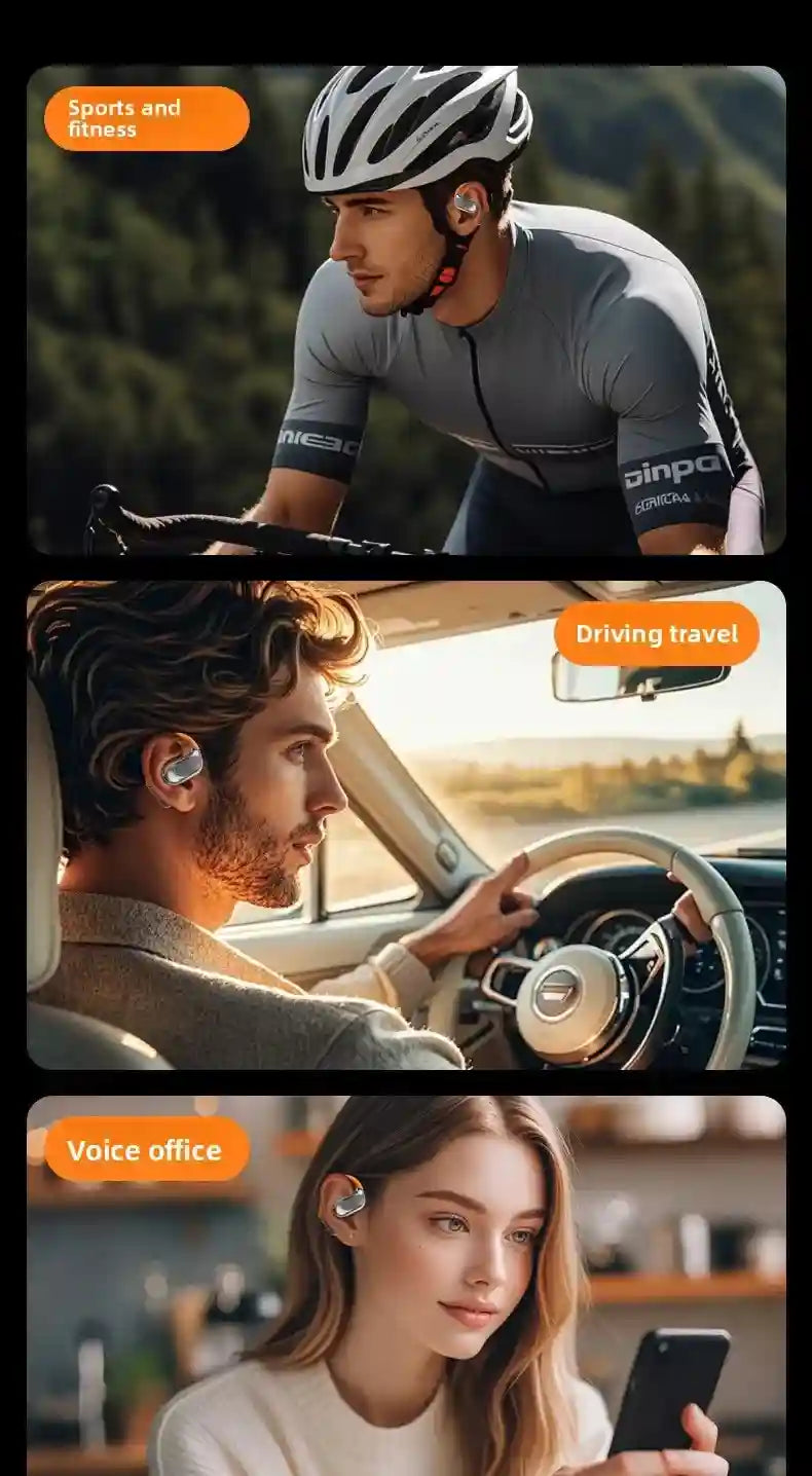 M113 Noise Cancelling Wireless Earbuds Rotating Chamber by Tidesmit Tidesmit