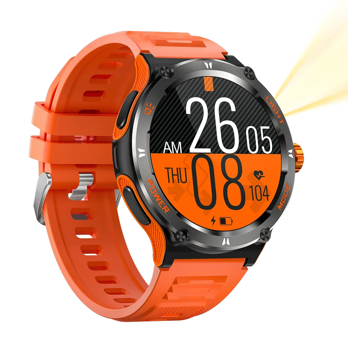 Smartwatch KT76 Waterproof Fitness Tracker with Heart Rate Monitor My Store