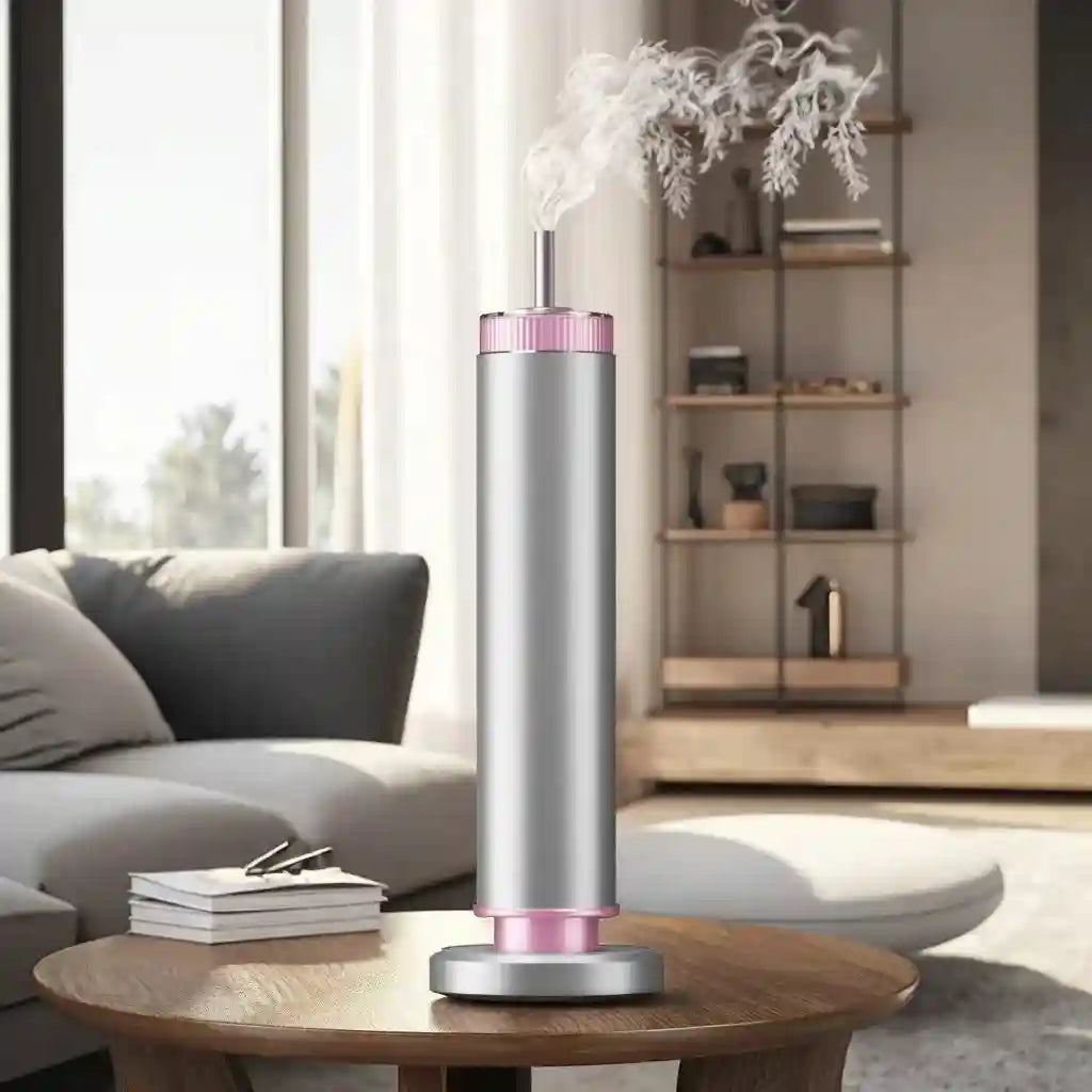 Aroma Diffuser Tower: App-Controlled Smart WiFi Essential Oil Nebulizer Tidesmit