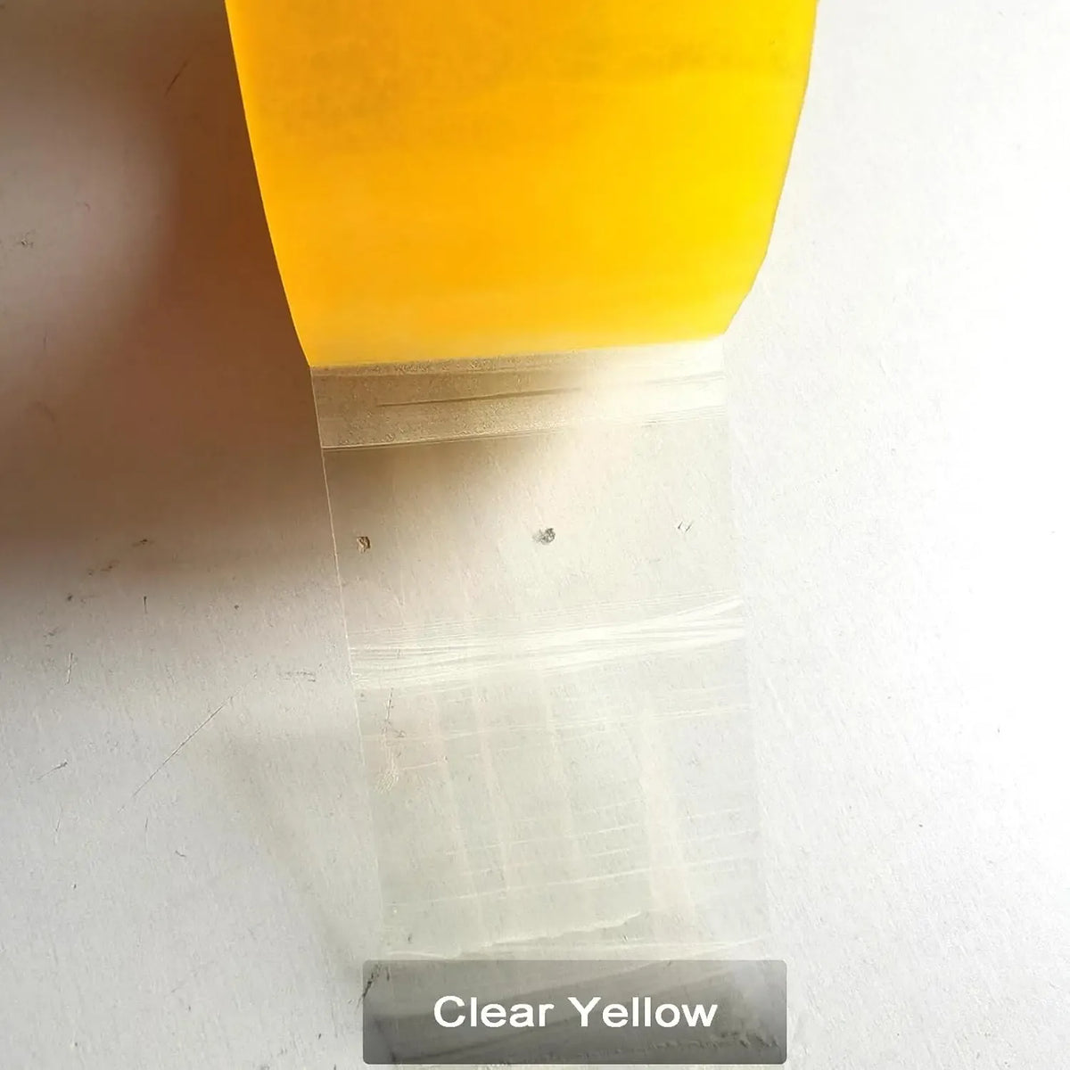 Water-Activated BOPP Shrinking Packing Tape Yellowish Transparent Waterproof Acrylic Medical Grade Single Sided Pressure
