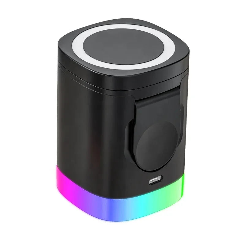 5-in-1 Magnetic Wireless Charger Stand & 10000mAh Power Bank Tidesmit