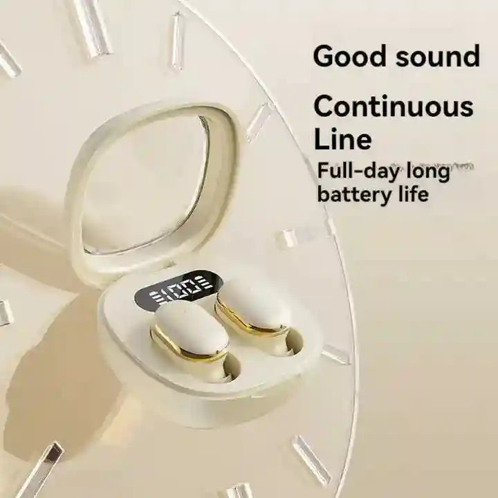 Tidesmit Q33 Wireless Earbuds: Noise Canceling with Digital LED Display Tidesmit
