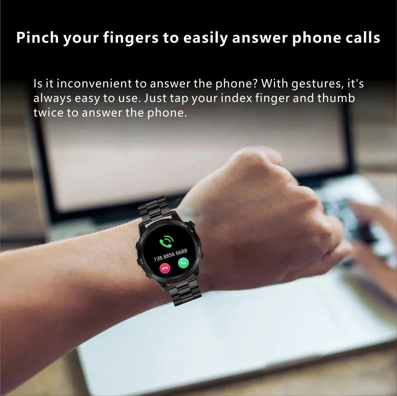 Smartwatch S70 Max GPS Fitness Tracker with AI Voice Call My Store