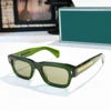 High End Premium Shades Luxury Designer Sun Glasses Unisex Thick Square Acetate Branded Sunglasses for Men and Women