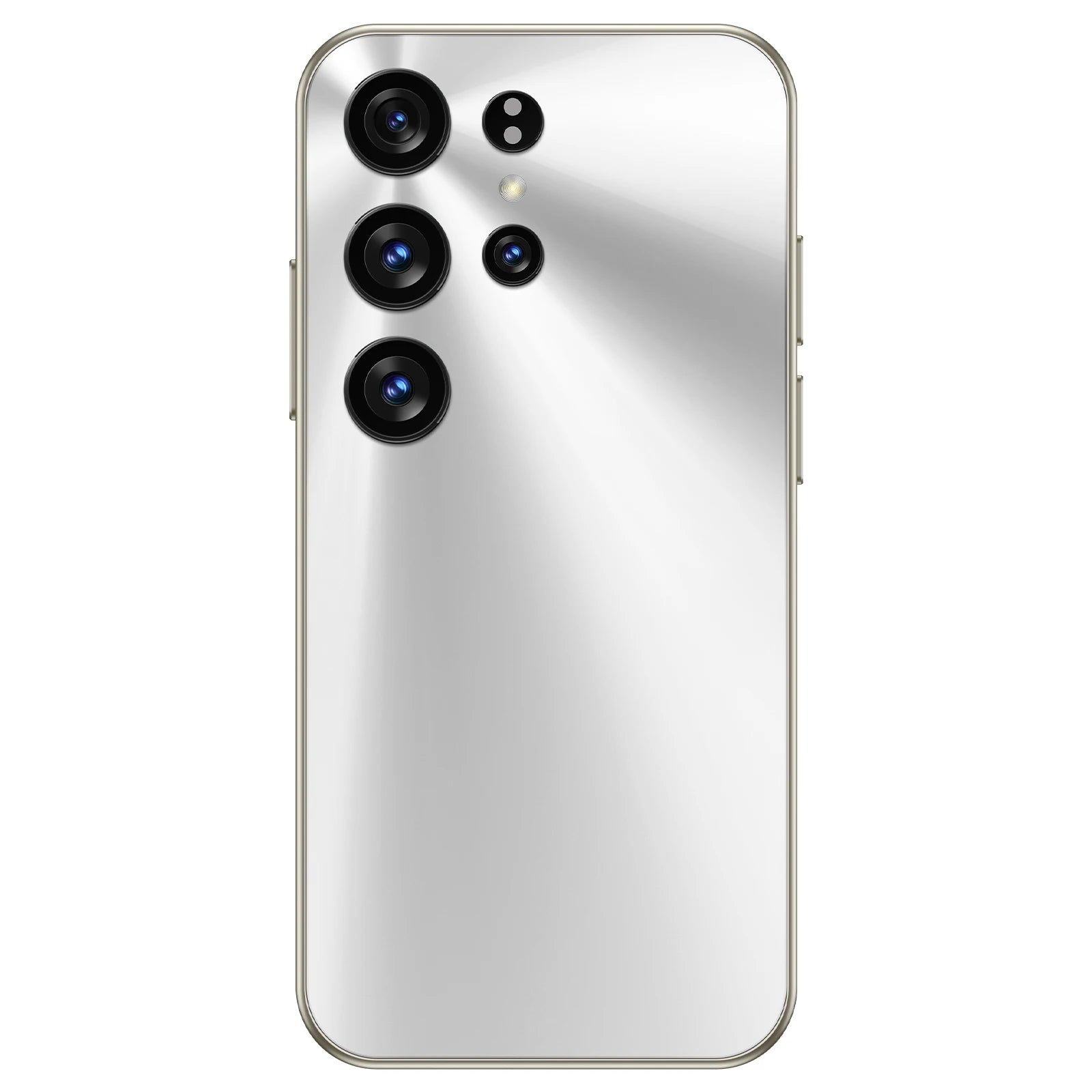 Mini 4G Smartphone: 4-Inch Compact Android with 4GB RAM - Gray White 4 G 64 GB Tidesmit
