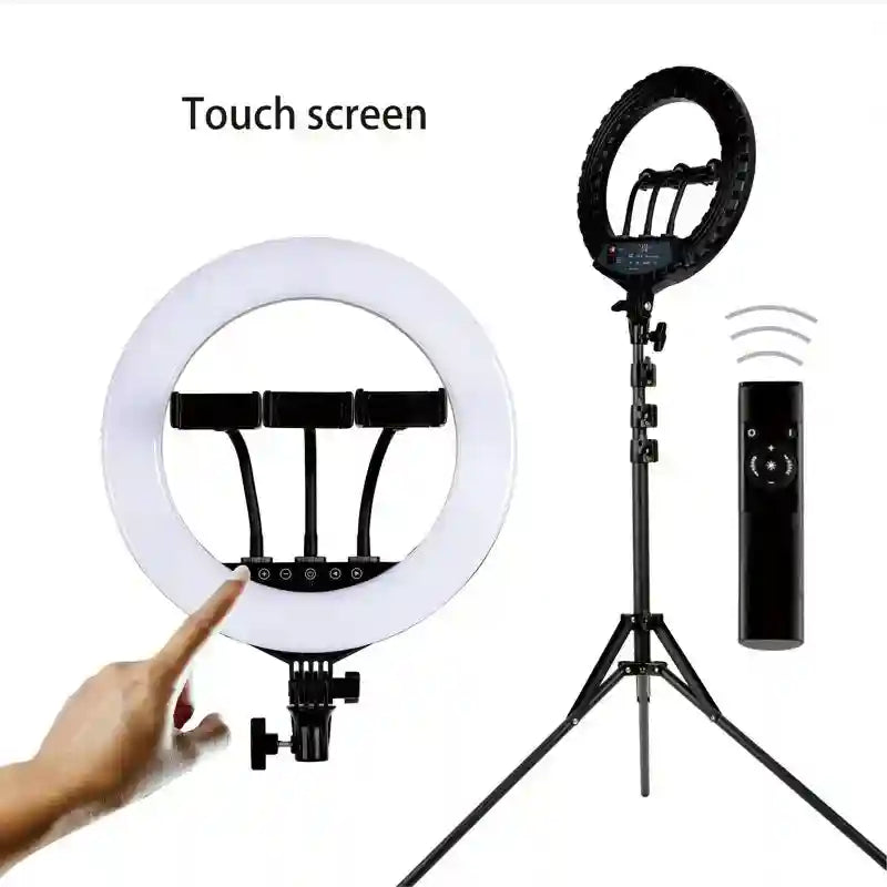 21 Inch LED Ring Light with 200cm Tripod Stand for Content Creators Tidesmit