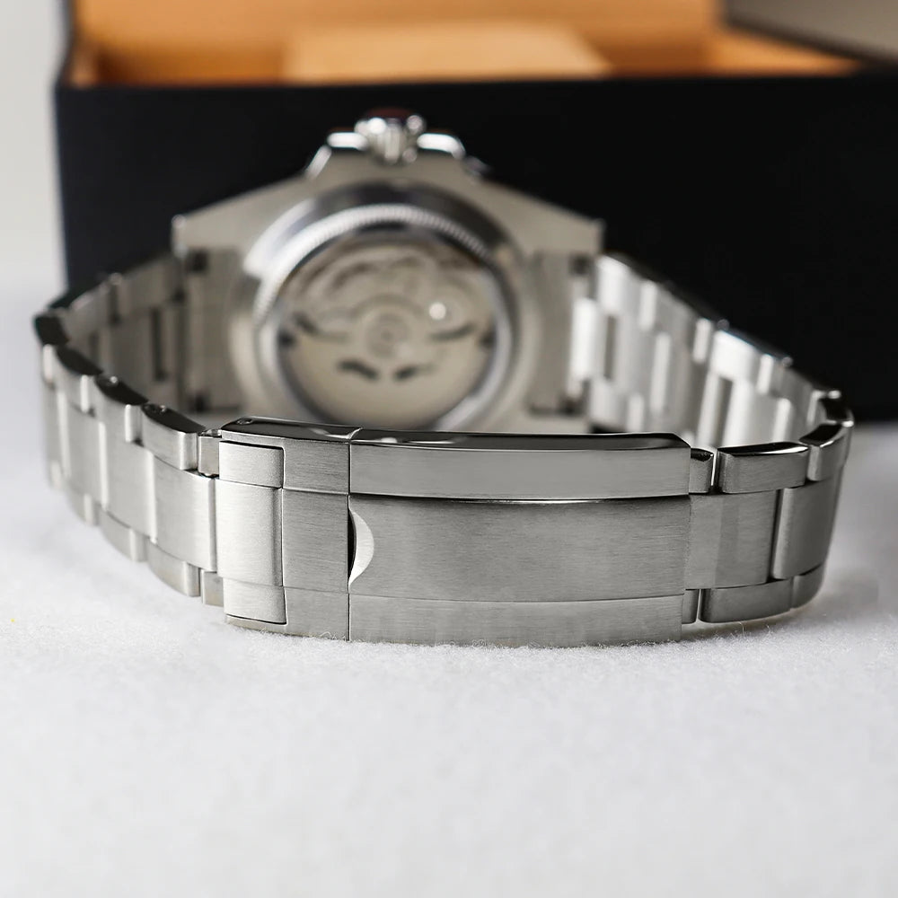 Factory Price Luminous Reloj Para Hombre 40MM Stainless Steel Automatic Mechanical Wrist Watch